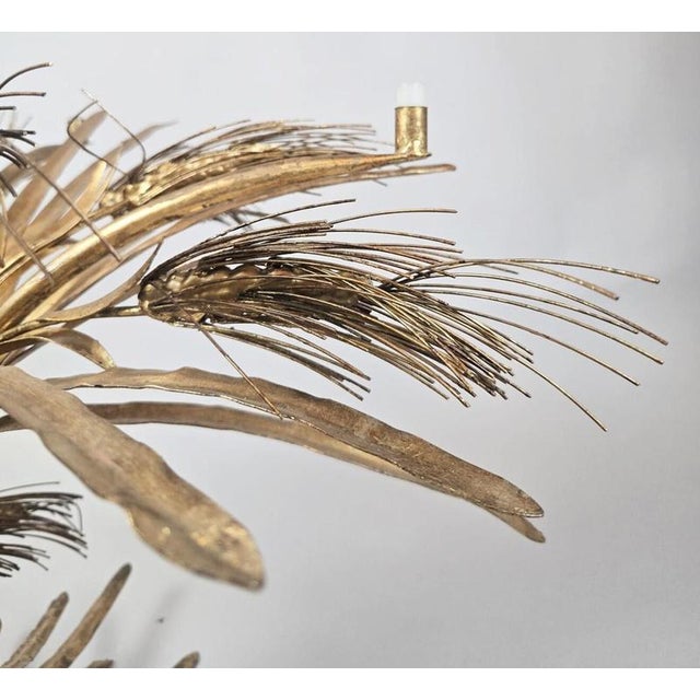 Chanel-style side table, "Sheaf of Wheat"