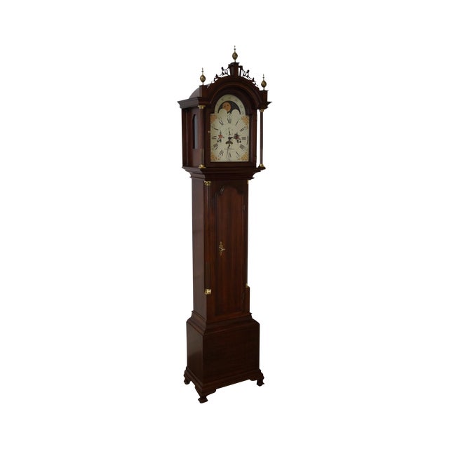 Sligh Simon Willard Henry Ford Museum Mahogany Grandfather Clock Chairish