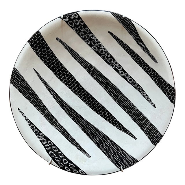 1990s Vintage Decorative Wall Plate For Sale