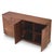 Dresser in Light Walnut Veneer with Decorative Inlay For Sale - Image 3 of 10