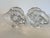 1930s Vintage 1930s Heisey Glass Co Cornucopia Glass Candleholders, Pair For Sale - Image 5 of 8