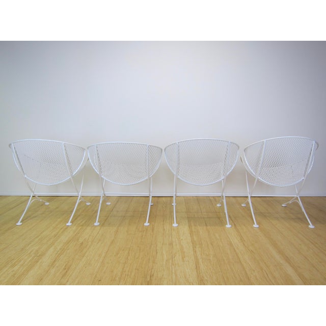 1950s Vintage Maurizio Tempestini For Salterini Clam Shell Patio Chairs Set Of 4 Chairish