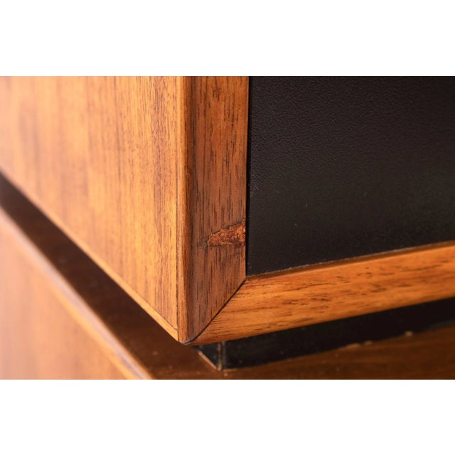 Danish Modern Custom Bar or Secretary Cabinet by H.G. Furniture, 1960s For Sale - Image 12 of 13