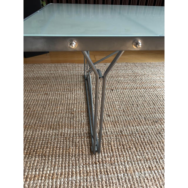 1980s Moment Coffee Table in Tempered Glass by Niels Gammelgaard for Ikea, 1986 For Sale - Image 5 of 9