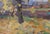 1990s 1990s Autumn Oil Painting, Rural Landscape, Ukrainian Art 34-49 For Sale - Image 5 of 6