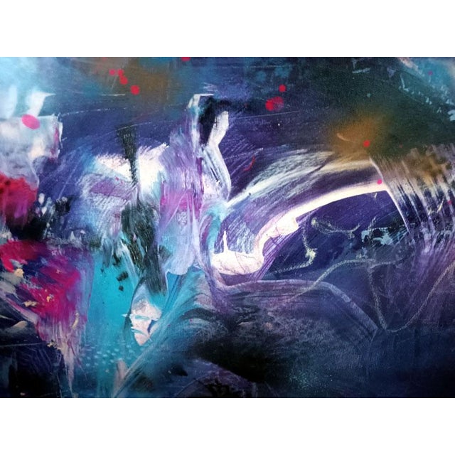 Ovidiu Kloska, The Hidden Angel of the First Light, Canvas For Sale - Image 3 of 14