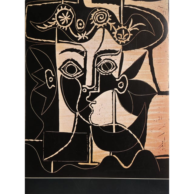 Grande Tete de Femme au Chapeau Orne for Reinhold Visuals Pablo Picasso Year: circa 1970 Medium: Poster Edition: N/A Size:...