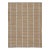 Rug & Kilim’s Scandinavian Outdoor Rug in Brown, White & Black Pattern - 10'x10' For Sale