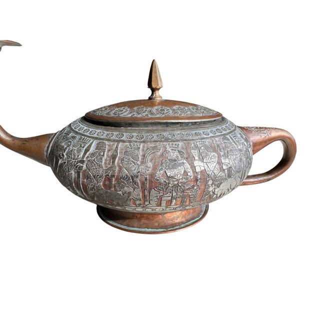 Late 19th Century Antique Copper Samovar For Sale - Image 5 of 6