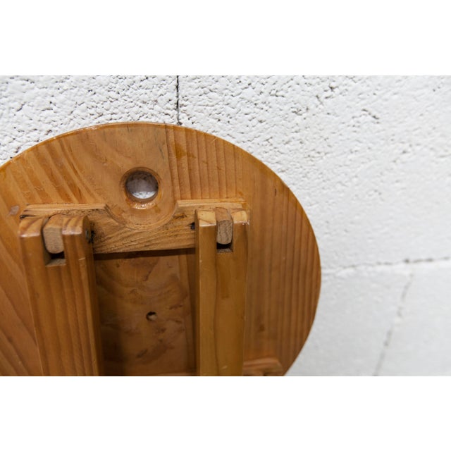 Folding Stool in Pine by Roger Tallon, 1960 For Sale - Image 11 of 15