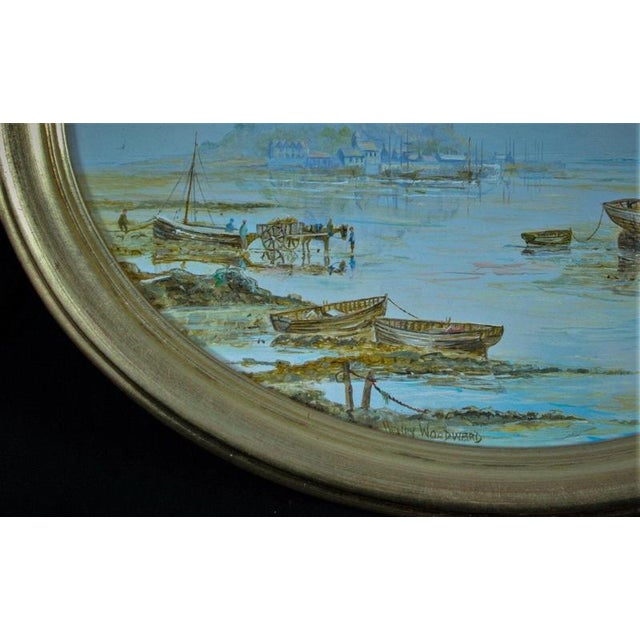 A charming and atmospheric British oil painting on board by Henry Woodward, depicting the instantly recognisable St...