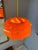Orange Hanging Lamp Orange Plastic from Ilka Plast For Sale - Image 8 of 11