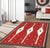 2020s Pasargad Home Tuscany Red Wool Area Rug- 8' 9'' X 11'11'' For Sale - Image 5 of 5