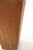 Danish Modern Mid Century Corner Cabinet W Leaded Glass For Sale - Image 14 of 15