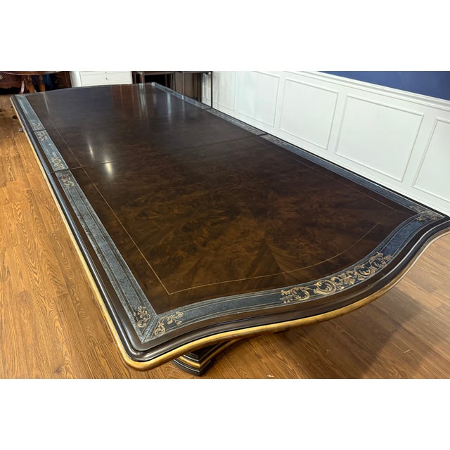 Maitland - Smith Transitional Style Walnut Dining Table For Sale - Image 11 of 18