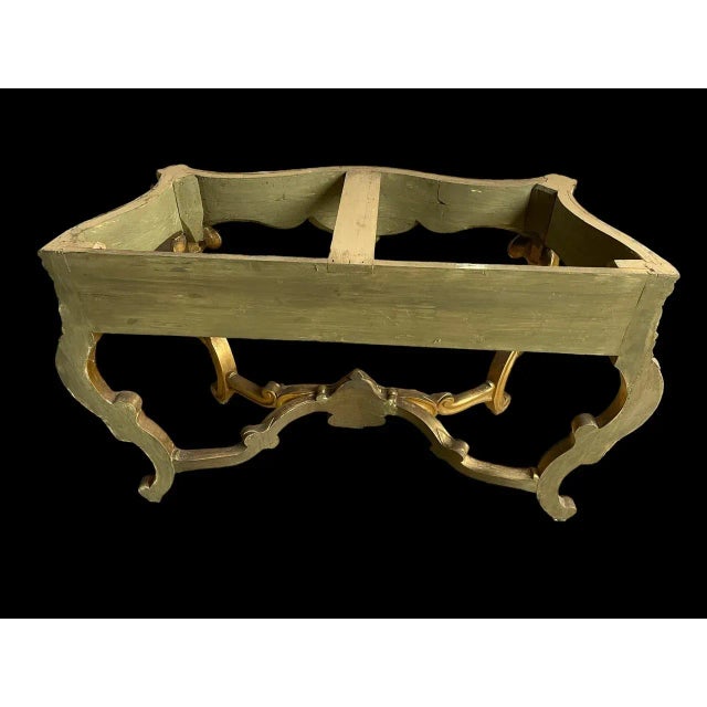 19th Century Louis XV Golden Console For Sale - Image 7 of 13