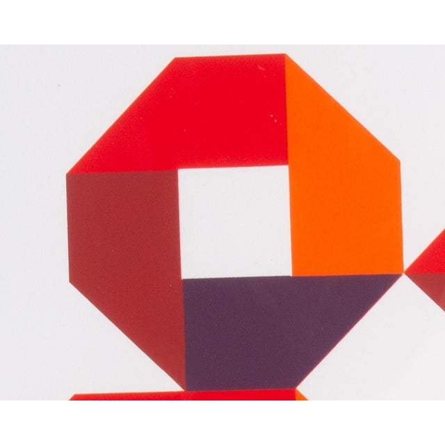 Contemporary 1995 “Konstruktion and Intuition” Serigraph Print by Anton Stankowski For Sale - Image 3 of 8