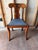 Early 20th Century Set of 6 Crotch Flame Mahogany Empire Style Saber Leg Dining Chairs For Sale - Image 4 of 18
