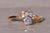 The Sunshine: Vintage Natural Diamond Engagement Ring in Yellow Gold For Sale - Image 9 of 11