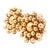 Yellow 1990s Vintage Chiampesan 18k Yellow Gold Beaded Earrings - Set of 2 For Sale - Image 8 of 9