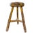 Primitive Wooden Tripod Stool / Height 52 Cm For Sale - Image 13 of 18