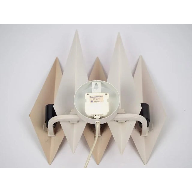 Vintage Danish Diamond Wall Lamps from Holm Sørensen & Co., 1960s, Set of 2 For Sale - Image 11 of 14