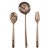 Contemporary Mepra Linea 3-Piece Serving Set, Bronze For Sale - Image 3 of 3
