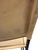 Metal Sol & Luna Tan Leather and Iron Bar Stool, a Showroom Sample For Sale - Image 7 of 9