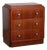 Art Deco Walnut Chest of Drawers, France, 1930s-1940s For Sale