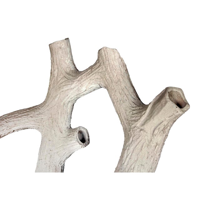 Vintage Faux Bois Fiberglass Tree Chair For Sale - Image 10 of 10