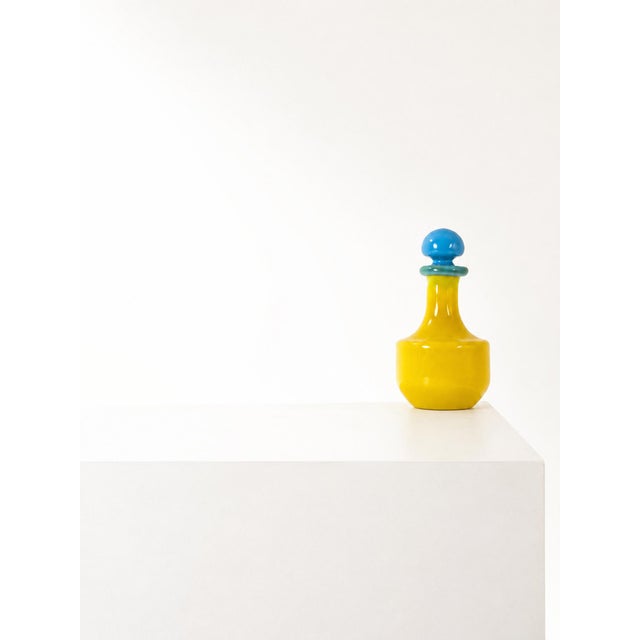 Art Glass Decanter by Erik Höglund, Sweden, 1960s For Sale - Image 3 of 8