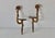 Mid 20th Century Rococo Revival French Hollywood Regency Style Gilt Ribbon Bow Wall Swag Brackets Sconces- a Pair For Sale - Image 14 of 14