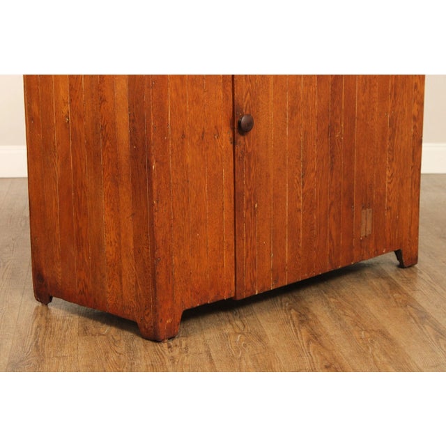 Antique Pennsylvania Oak Stepback Cupboard Chairish