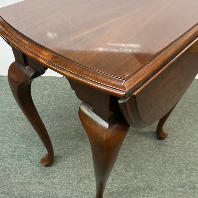 Ethan Allen Georgian Court Drop Leaf Accent Table Chairish