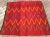 Red Small Turkish Kilim Rug, 48" X 42" For Sale - Image 4 of 9
