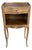 Louis XV Style Bedside Table with Drawer and Niche, 1950s For Sale