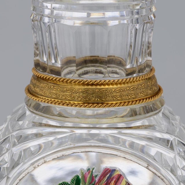 Antique French Baccarat and Ormolu Mounted the Jokelson Vases, 1830, Set of 2 For Sale - Image 16 of 18