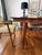 Bert England Bert England Walnut and Brass Dining Table, C 1950 For Sale - Image 4 of 5