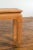 Wood Chinese Late Qing Dynasty Natural Finish Stool or Side Table with Horsehoof Feet For Sale - Image 7 of 13
