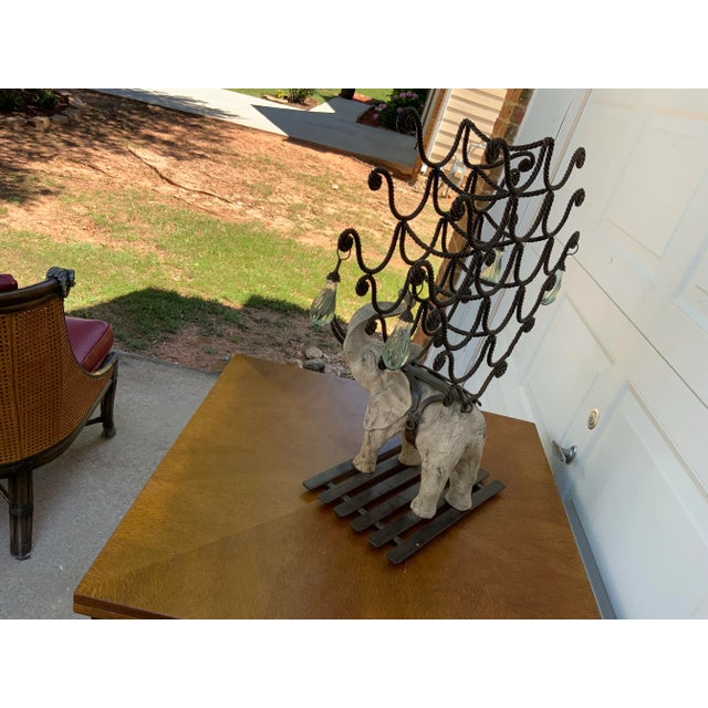Vintage Wine Rack For Sale In Atlanta - Image 6 of 10