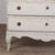 Antique White Early 19th Century Swedish Gustavian White Painted Pine Cabinet With Drawers For Sale - Image 8 of 12