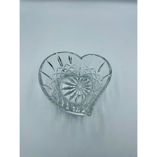 Late 20th Century Waterford Crystal Sweetheart Candy/Trinket Bowl For Sale - Image 12 of 12