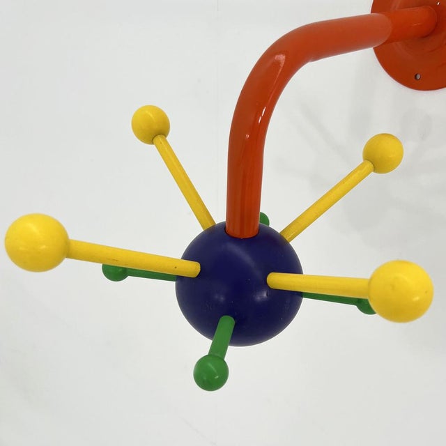 Multicolor Mina Coat Rack from Ikea, 1990s, in Good conditions. Designed 1990 to 1999 I have official proof of...