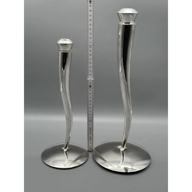 Candleholders in 925 Silver from Pomelato Milano, Set of 2 For Sale - Image 7 of 13