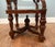 Brown Jacobean Revival Hall Throne Armchairs in Carved Oak, 1890s, Set of 2 For Sale - Image 8 of 9