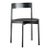 Brugola Black Chair by Mingardo For Sale - Image 9 of 9