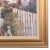 American 1980 Kwok Leung Law Oil Painting Harbor Scene With Floral Garden For Sale - Image 3 of 6