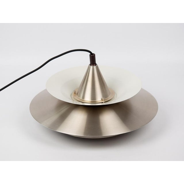 Vintage Aluminum Pendant Lamp by Knud Christensen, 1980 For Sale - Image 5 of 11