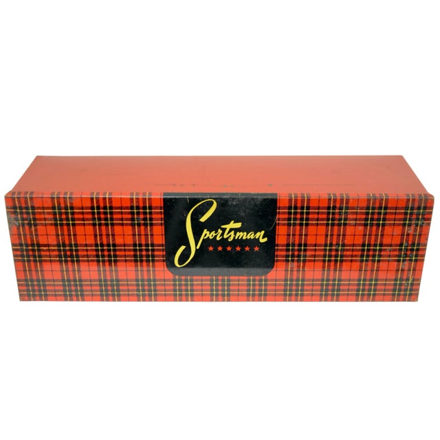 Sportsman Plaid Metal Box For Sale - Image 9 of 9