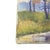 Green 1970s Signed Landscape Painting on Canvas, Autumn Trees. For Sale - Image 8 of 10